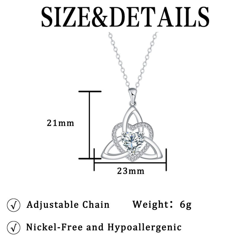 ⏳Limited-time 49% off⏰Celtic Knot Heart Pendant Necklace💎📿