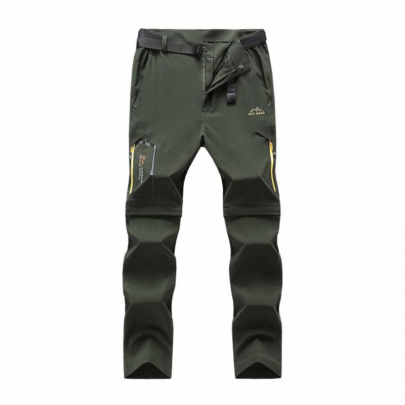 Men's 2-in-1 Convertible Hiking Pants with Belt