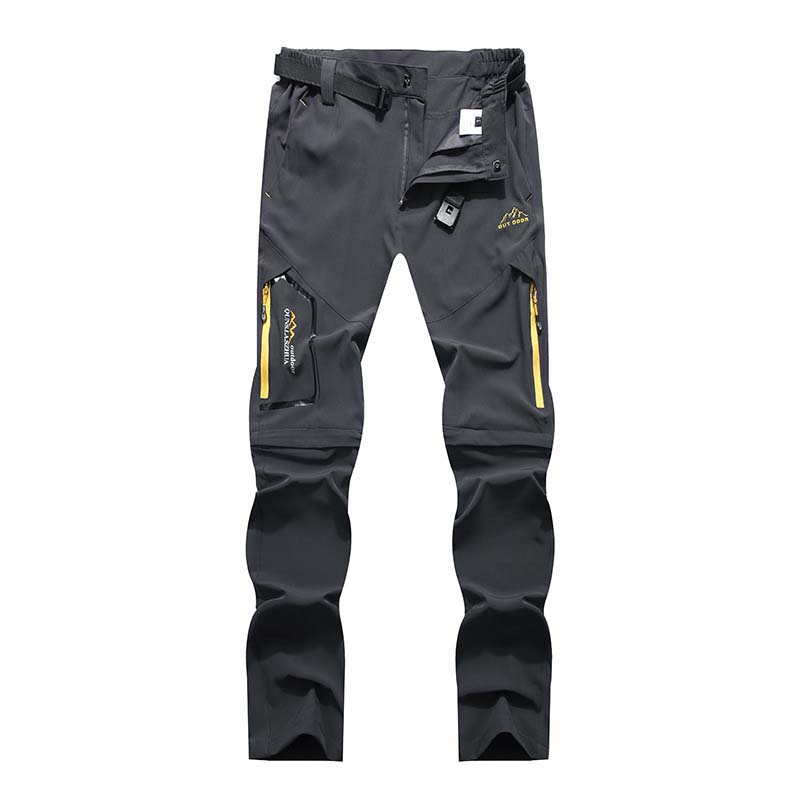 Men's 2-in-1 Convertible Hiking Pants with Belt