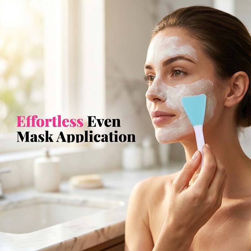 📢📢30% OFF !! ⏰Dual-Ended Silicone Face Mask Applicator Brush