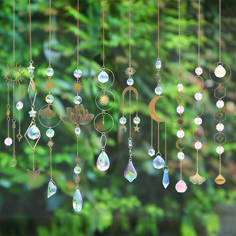 🌈 50% OFF NOW! 🎉 Decorative Suncatcher Hanging Set – Shatterproof, colorful reflections & perfect for windows, gardens or patios – easy to hang ✨