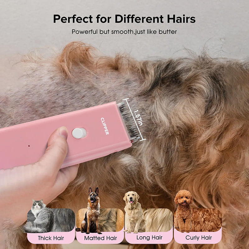📢📢30% OFF !! ⏰ Quiet Cordless Pet Hair Clipper