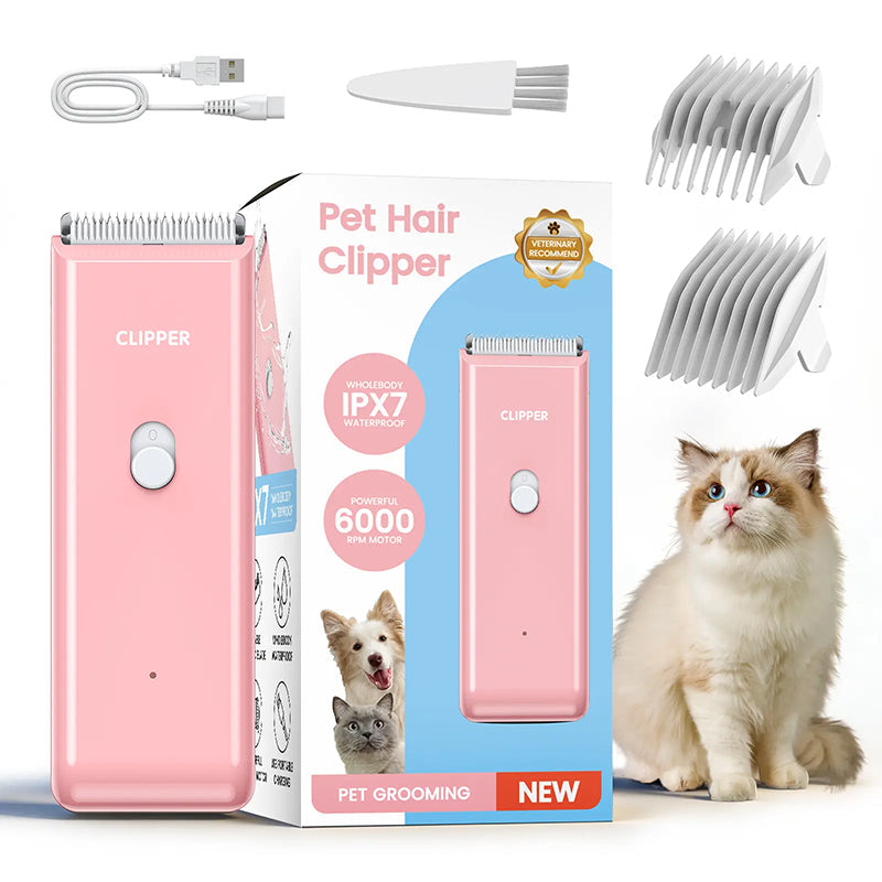 📢📢30% OFF !! ⏰ Quiet Cordless Pet Hair Clipper