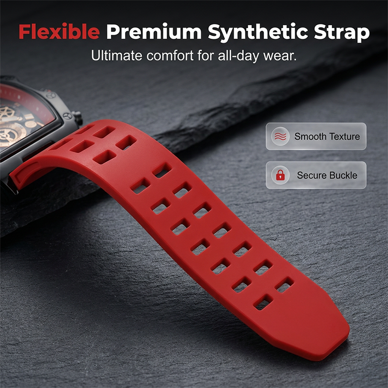 ⌚ LIMITED-TIME 40% OFF! ✨ Men's Tonneau Quartz Watch – Retro, Premium, Minimalist ✨
