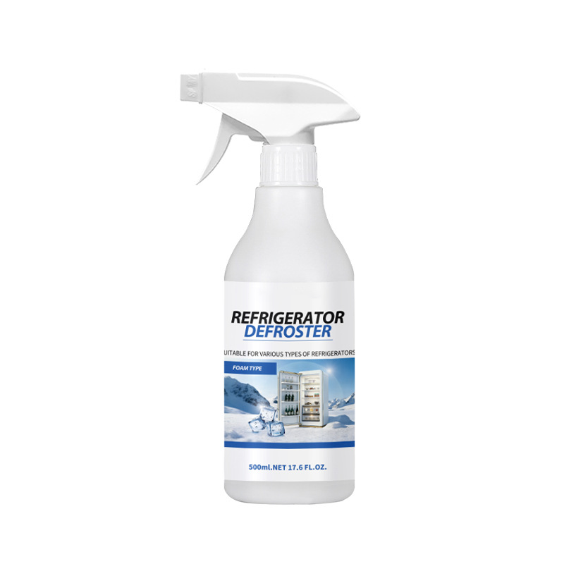 🥳2026 HOT SALE🥳💞50K+ SOLD!❄️💨 50% OFF! Rapid Refrigerator Defroster Spray – Instant frost melting, no scraping. Food safe, easy spray. Save time & energy. 🧊✨