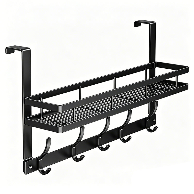 🔥While Supplies Last 50% OFF!🎉 Over The Door Hooks with Storage Basket