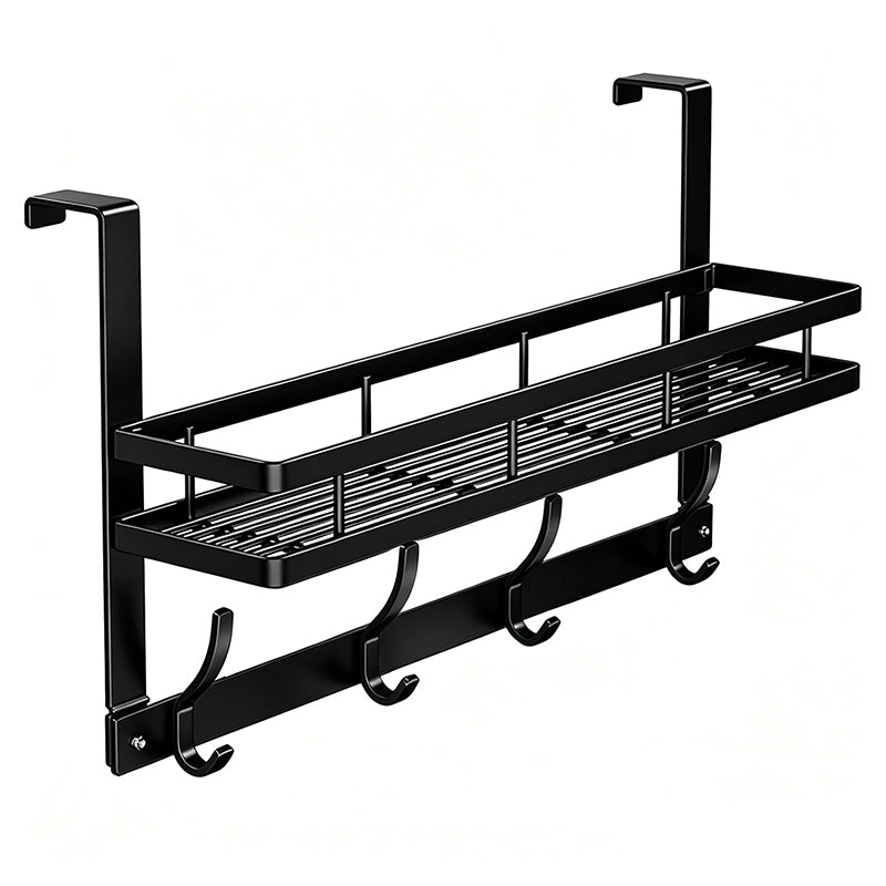 🔥While Supplies Last 50% OFF!🎉 Over The Door Hooks with Storage Basket
