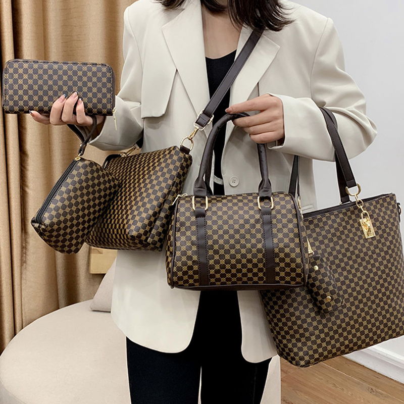 📢📢50% OFF !! ⏰ Stylish 6-in-1 Mother & Baby Bag Set – Printed, Versatile Shoulder, Crossbody & Handbag for Everyday Use 🌿