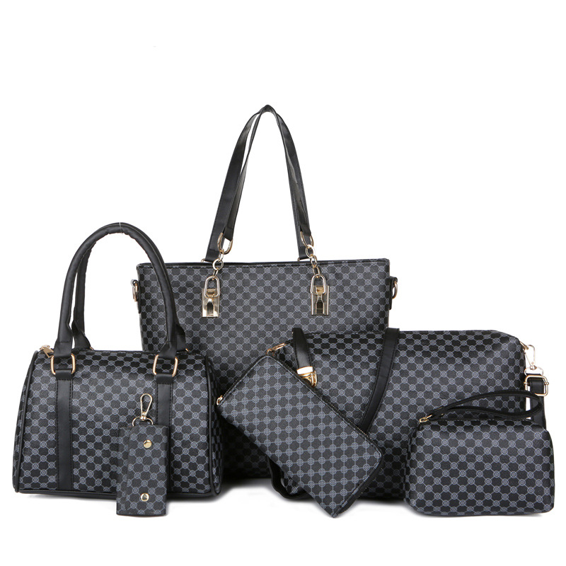 📢📢50% OFF !! ⏰ Stylish 6-in-1 Mother & Baby Bag Set – Printed, Versatile Shoulder, Crossbody & Handbag for Everyday Use 🌿
