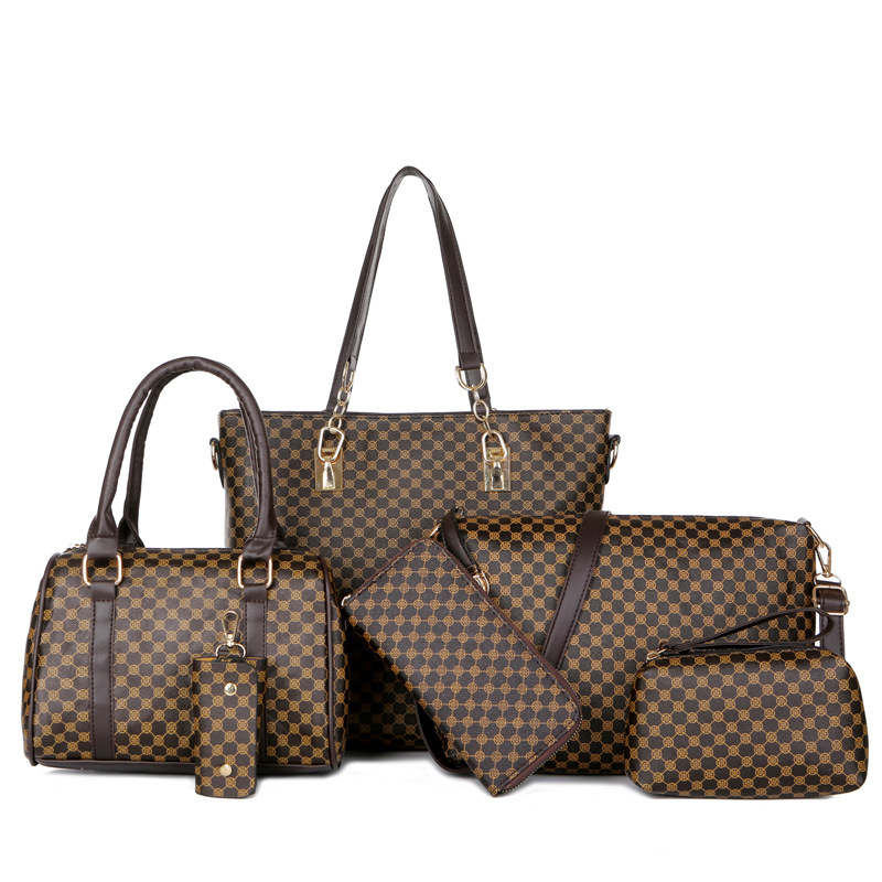 📢📢50% OFF !! ⏰ Stylish 6-in-1 Mother & Baby Bag Set – Printed, Versatile Shoulder, Crossbody & Handbag for Everyday Use 🌿