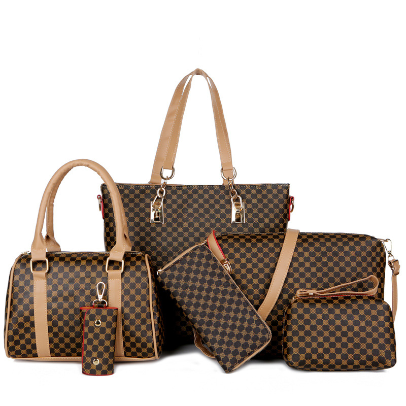 📢📢50% OFF !! ⏰ Stylish 6-in-1 Mother & Baby Bag Set – Printed, Versatile Shoulder, Crossbody & Handbag for Everyday Use 🌿
