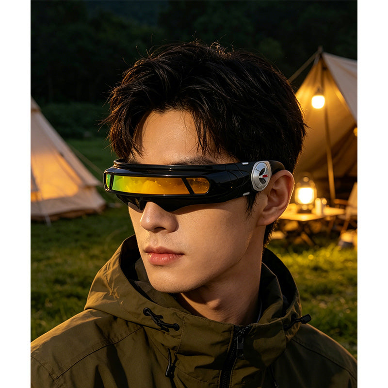 📢📢30% OFF !! ⏰Retro Punk Irregular Shape UV400 Sunglasses