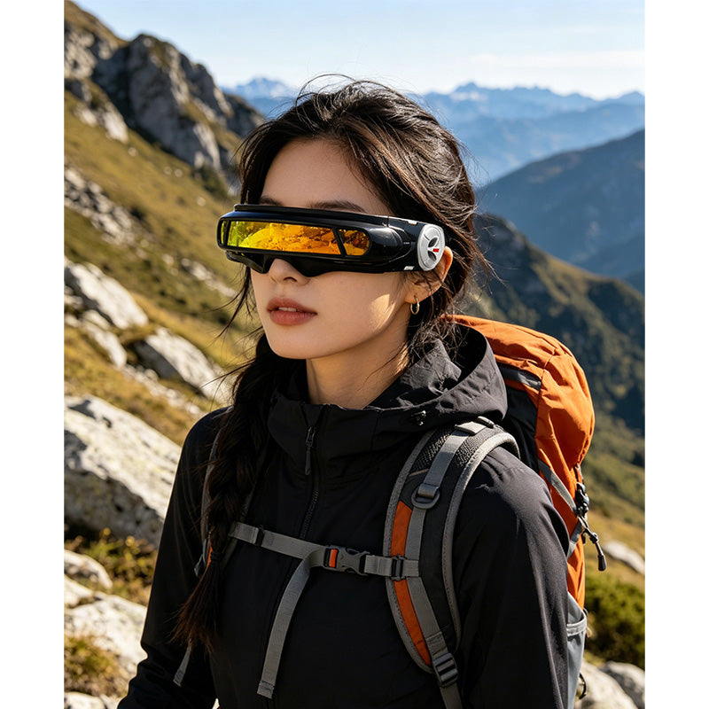 📢📢30% OFF !! ⏰Retro Punk Irregular Shape UV400 Sunglasses