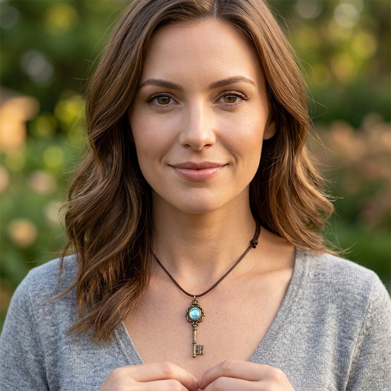 🔥While Supplies Last 40% OFF!🎉 Antique Style Secret Key Necklace for Women