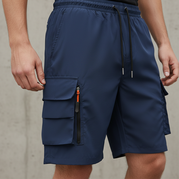 Men's Quick-Dry Cargo Shorts with Pockets