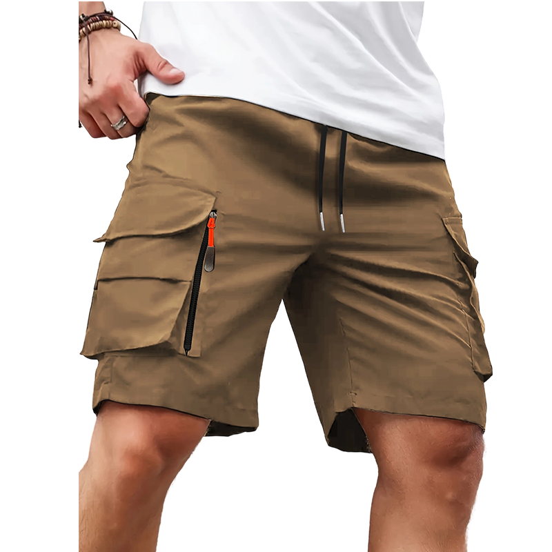 Men's Quick-Dry Cargo Shorts with Pockets