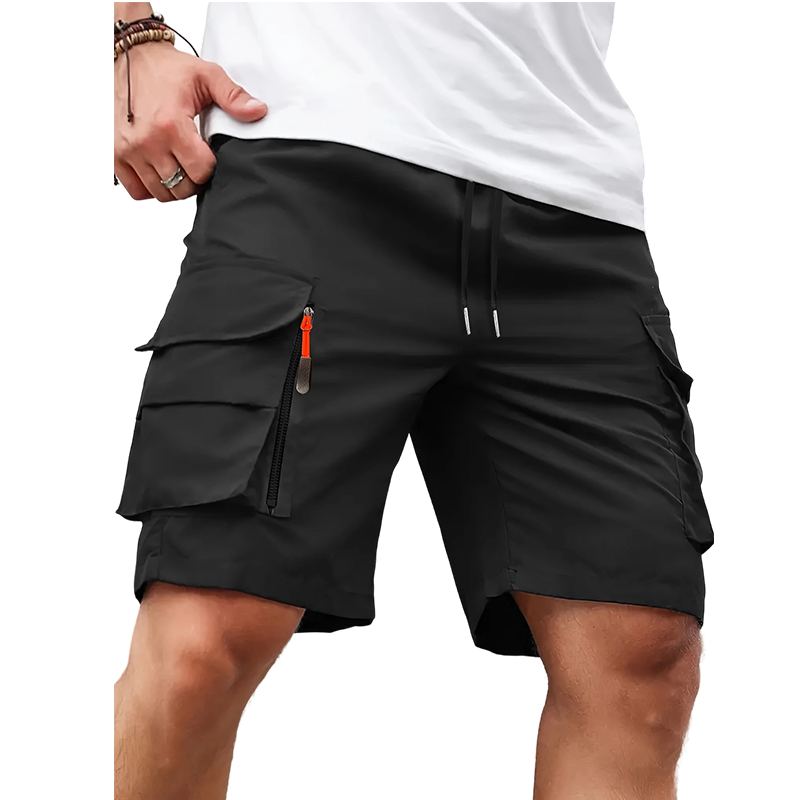 Men's Quick-Dry Cargo Shorts with Pockets