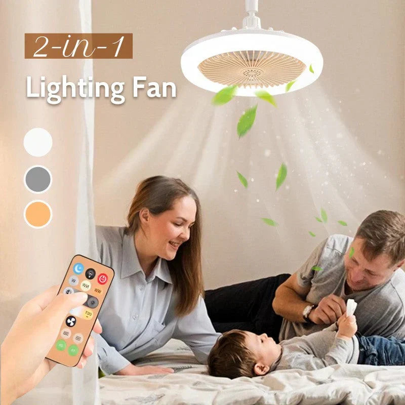💡 LIMITED-TIME 40% OFF! ✨ LED Ceiling Fan with Remote – Quiet, 3 Lights, Energy Saving 🌀