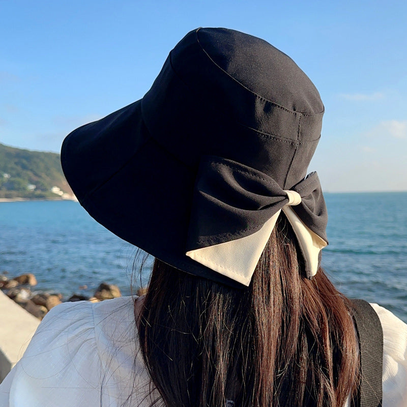 🥳SUMMER HOT SALE🥳💞50K+ SOLD!💥50% OFF! 🔥 Women's Bowknot Wide Brim Sun Hat ☀️ UV Protection Summer Beach Hat 🌴