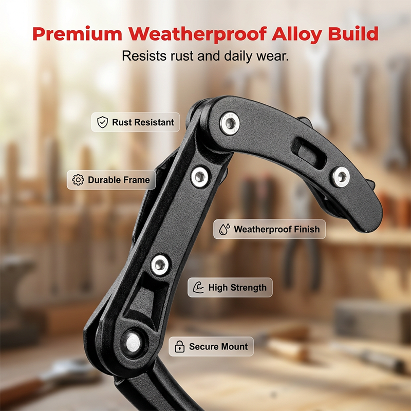 📢📢50% OFF !! ⏰Universal Adjustable Aluminum Alloy Bicycle Side Kickstand