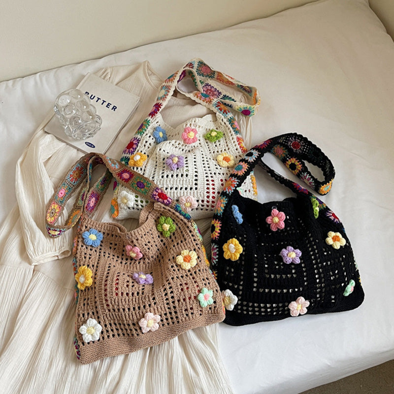 📢📢30% OFF !! ⏰Women’s Crochet Ethnic Shoulder Bag