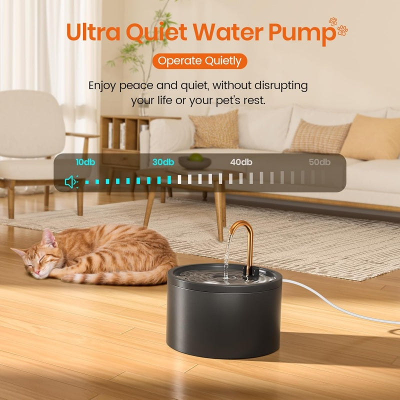 📢📢30% OFF !! ⏰Ceramic Pet Water Fountain with Faucet