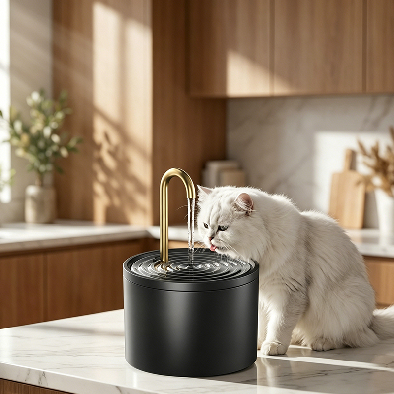 📢📢30% OFF !! ⏰Ceramic Pet Water Fountain with Faucet