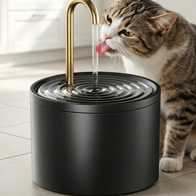 📢📢30% OFF !! ⏰Ceramic Pet Water Fountain with Faucet