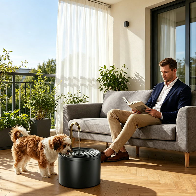 📢📢30% OFF !! ⏰Ceramic Pet Water Fountain with Faucet
