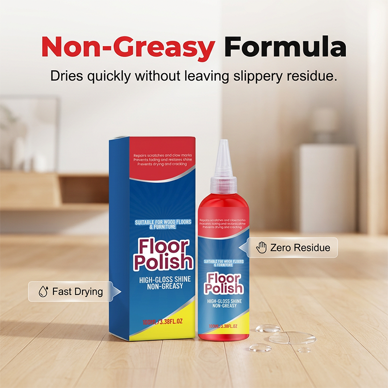 📢📢Buy 2 Get 1 Free !! ⏰ Floor Polish – Scratch Repair, Non-Greasy, Long-Lasting 🔧