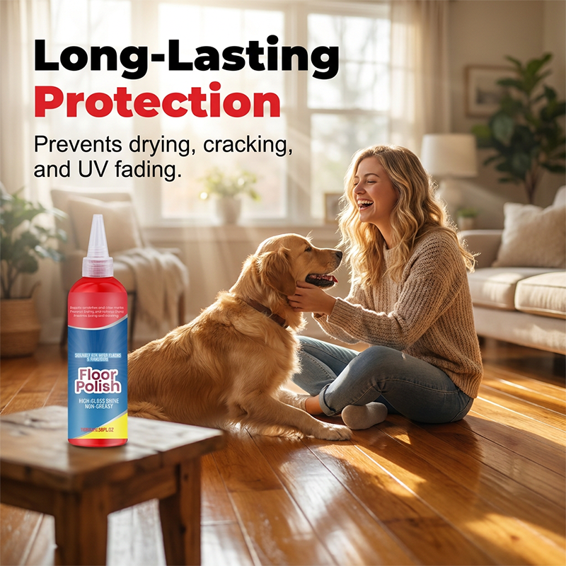 📢📢Buy 2 Get 1 Free !! ⏰ Floor Polish – Scratch Repair, Non-Greasy, Long-Lasting 🔧