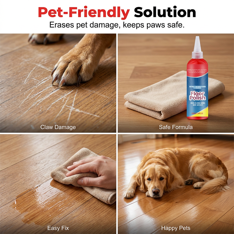 📢📢Buy 2 Get 1 Free !! ⏰ Floor Polish – Scratch Repair, Non-Greasy, Long-Lasting 🔧