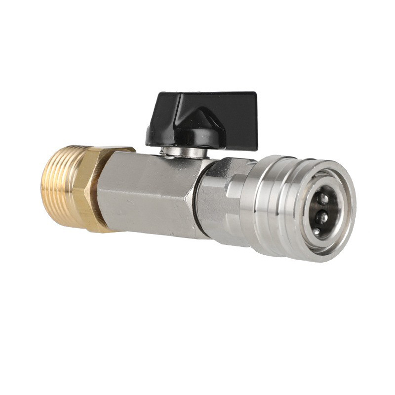 📢📢50% OFF !! ⏰Pressure Washer Quick Connect Shut-Off Valve