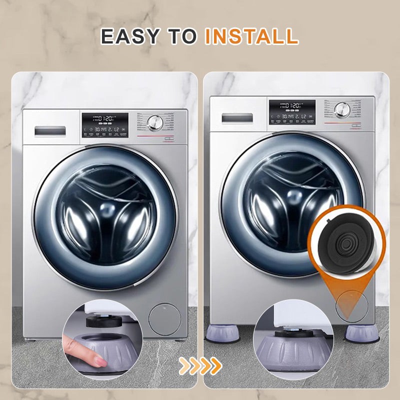 Non-Vibration Washing Machine Support – Anti-Walk, Anti-Noise, Floor Protection