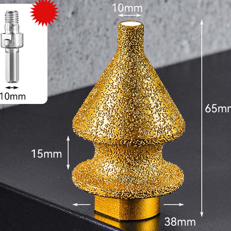 ⚙️ LIMITED-TIME 50% OFF! ✨ Diamond Chamfering Bit for Grinder – Multi-Function, Brazed Diamond, Universal Fit 💎