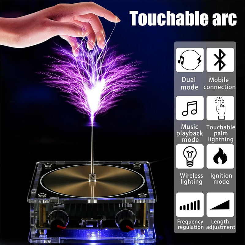 📢📢40% OFF !! ⏰Touchable Artificial Lightning Spark Musical Coil