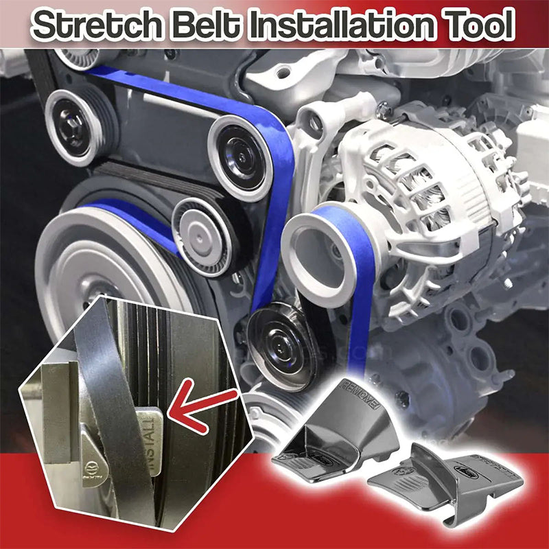 📢📢33% OFF !! ⏰ Stretch Belt Remover & Installer Tool Set