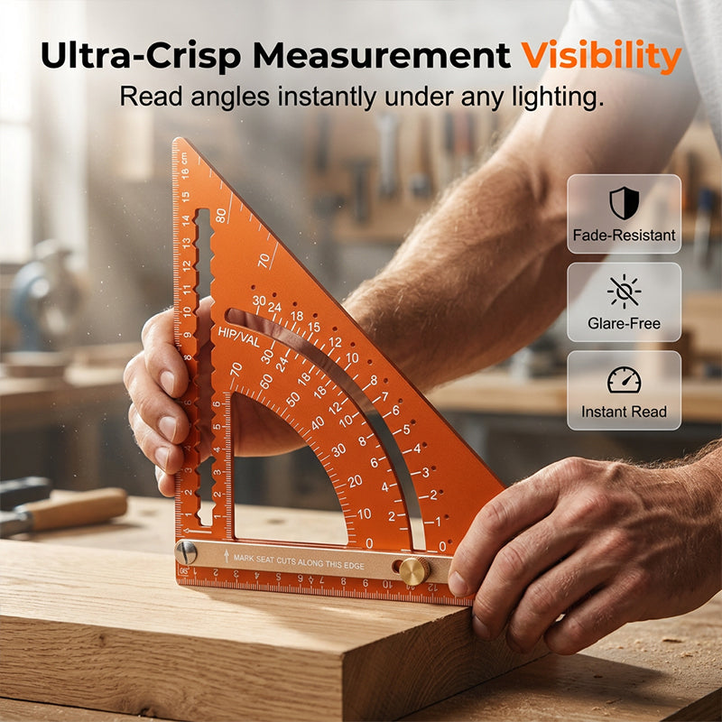 📢📢50% OFF !! ⏰Precision Woodworking Triangle Square