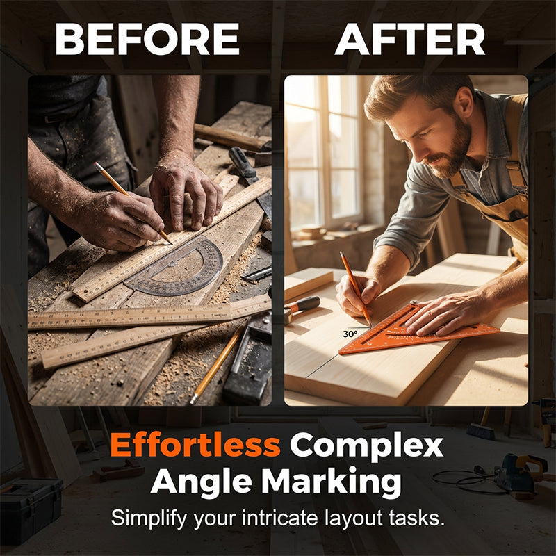 📢📢50% OFF !! ⏰Precision Woodworking Triangle Square