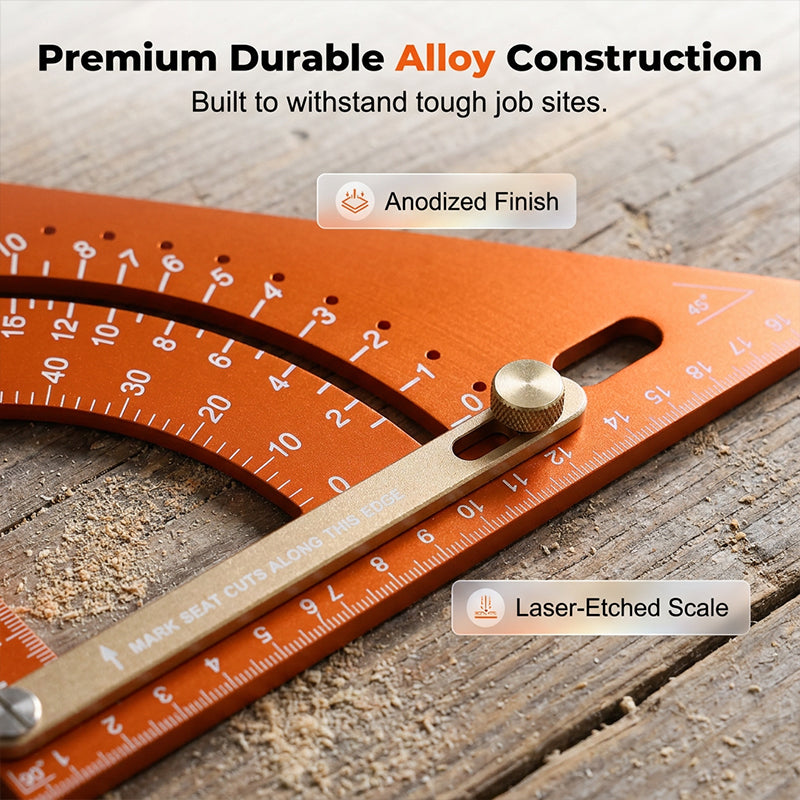 📢📢50% OFF !! ⏰Precision Woodworking Triangle Square