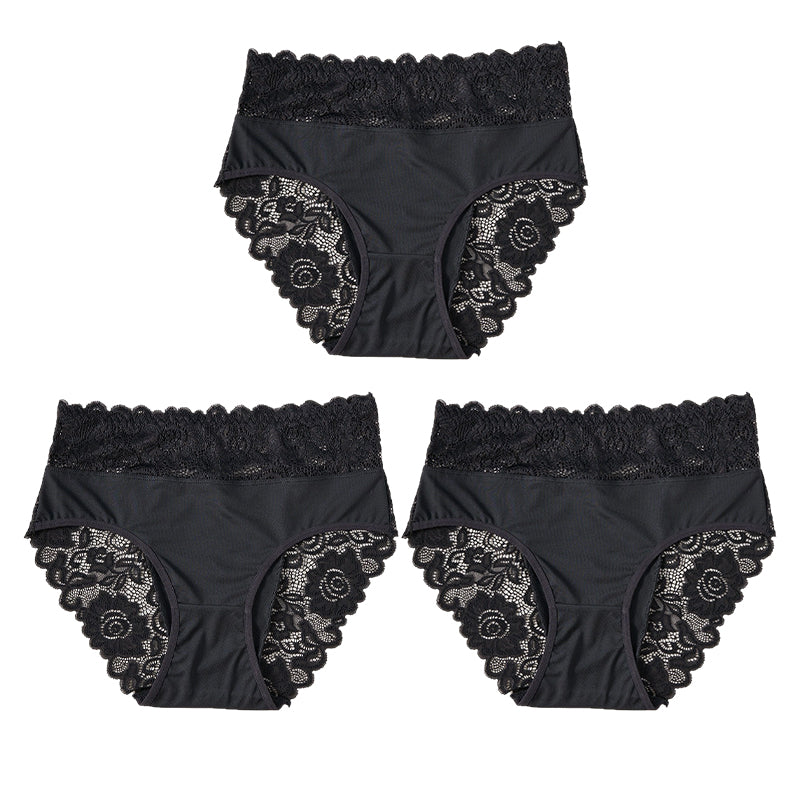 📢📢40% OFF !! ⏰Women's Soft Breathable Lace Briefs