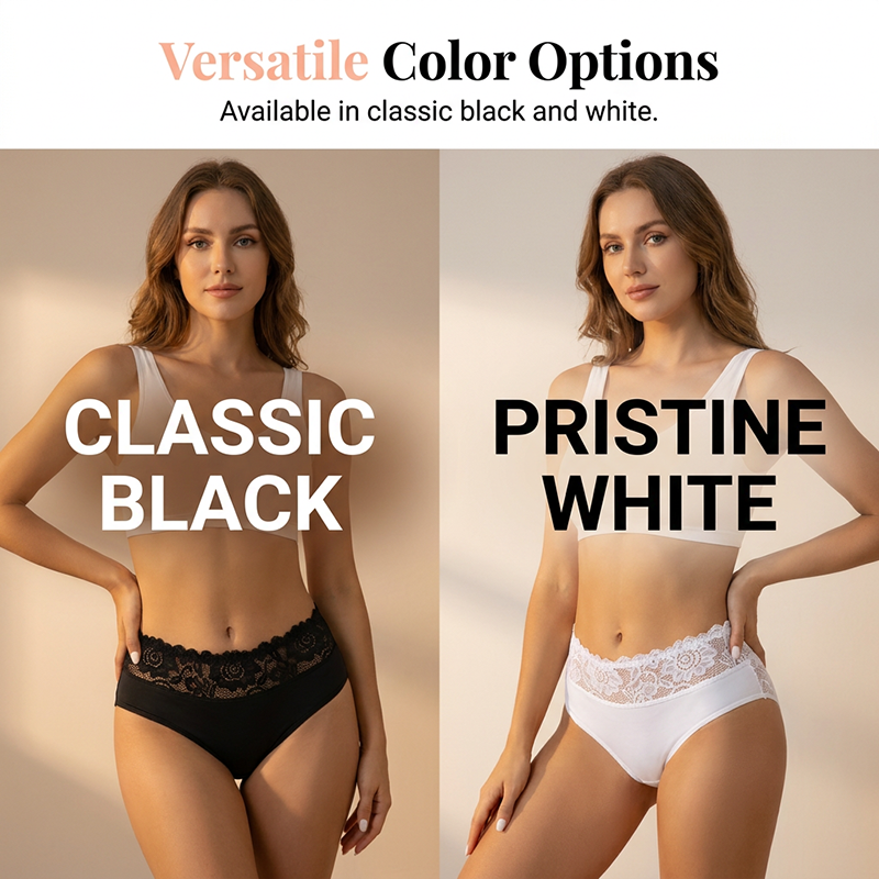 📢📢40% OFF !! ⏰Women's Soft Breathable Lace Briefs