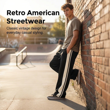🎁2026 New Arrivals 50% OFF💥Men's Loose Fit Track Trousers👖