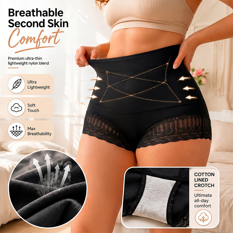 🔥While Supplies Last 40% OFF!🎉 Women's Cross Tummy Control Shapewear Panties