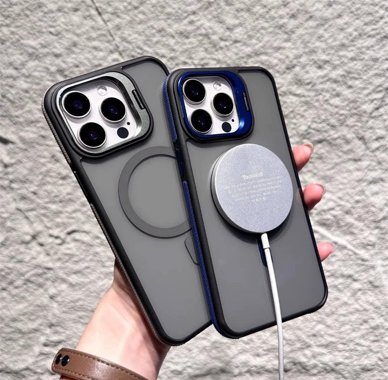 📢📢40% OFF !! ⏰Magnetic Phone Case with Lens Stand