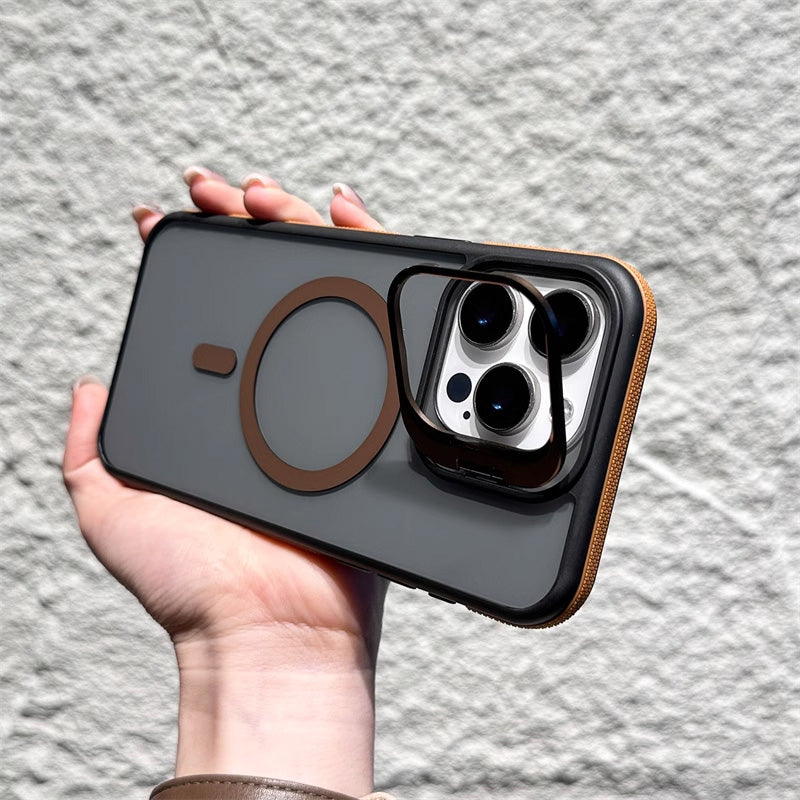 📢📢40% OFF !! ⏰Magnetic Phone Case with Lens Stand