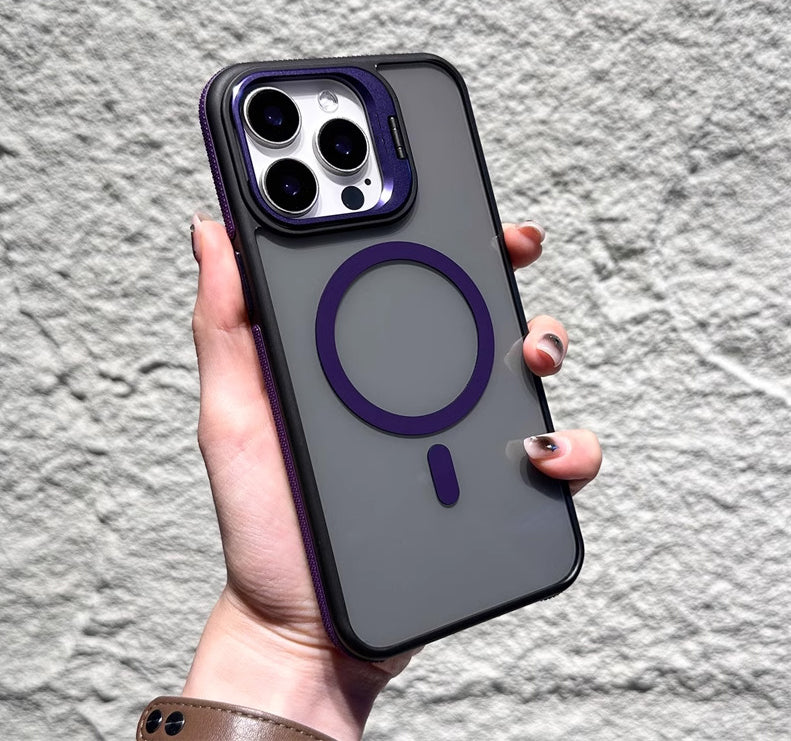 📢📢40% OFF !! ⏰Magnetic Phone Case with Lens Stand