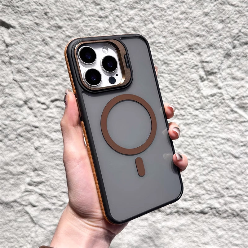 📢📢40% OFF !! ⏰Magnetic Phone Case with Lens Stand