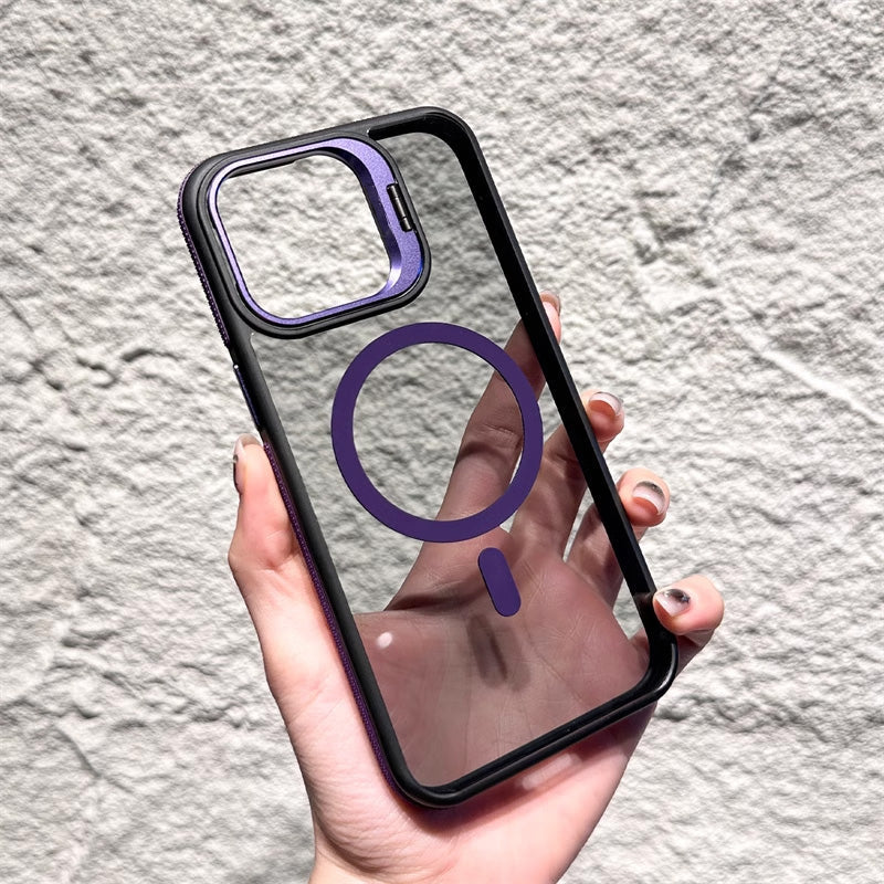 📢📢40% OFF !! ⏰Magnetic Phone Case with Lens Stand