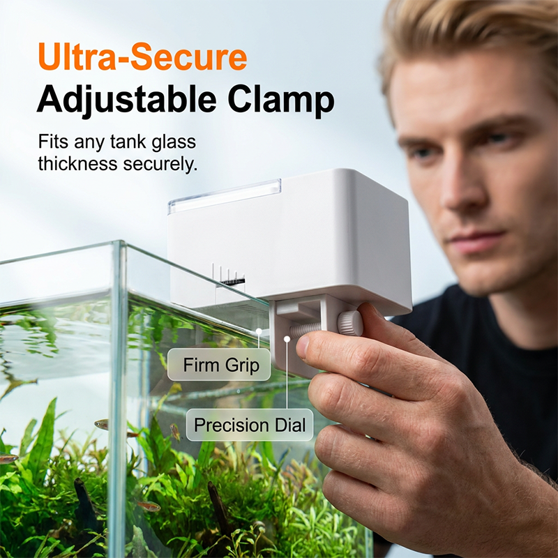 📢📢40% OFF !! ⏰ Auto Fish Feeder – Built-in Timer, Perfect for Busy Owners | Up to 30 Days 🗓️